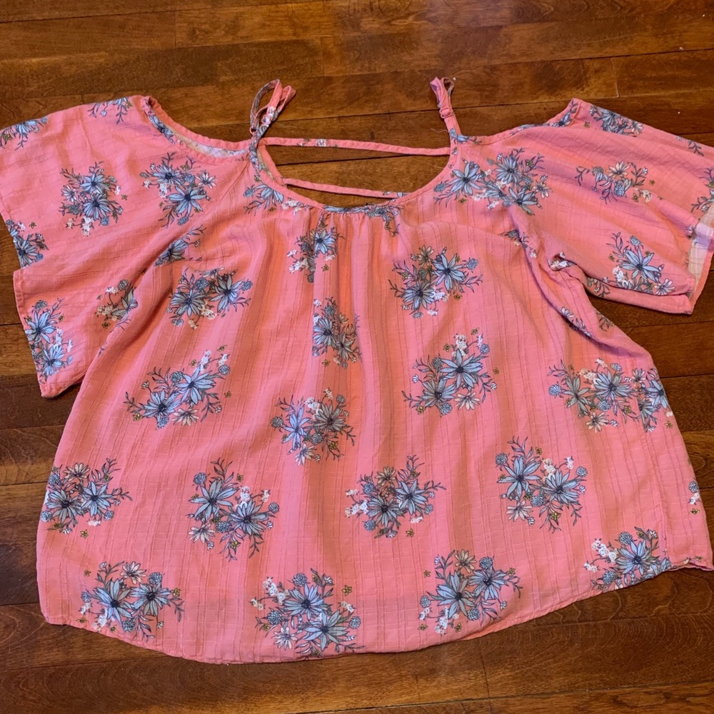 Torrid Cold Shoulder Top